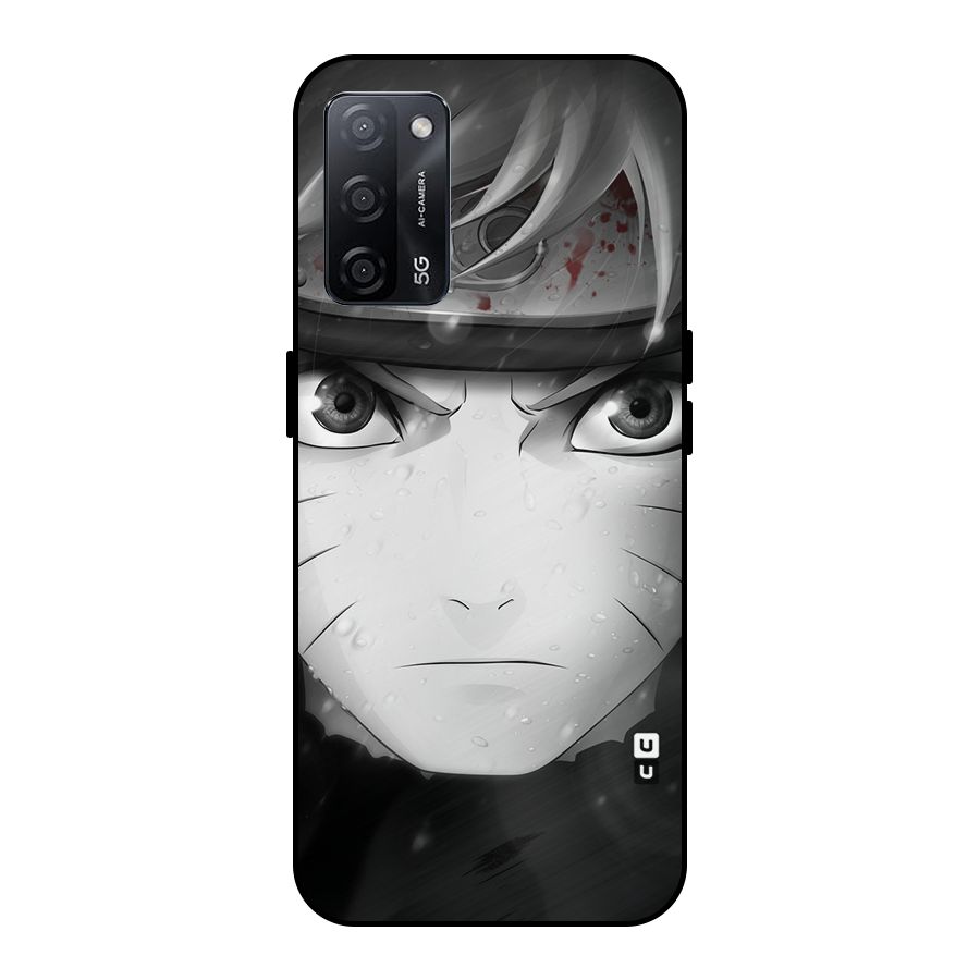 Naruto Monochrome Metal Back Case for Oppo A53s 5G