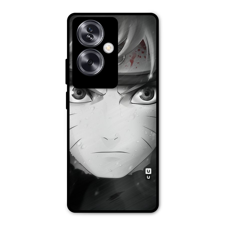 Naruto Monochrome Metal Back Case for Oppo A79 5G