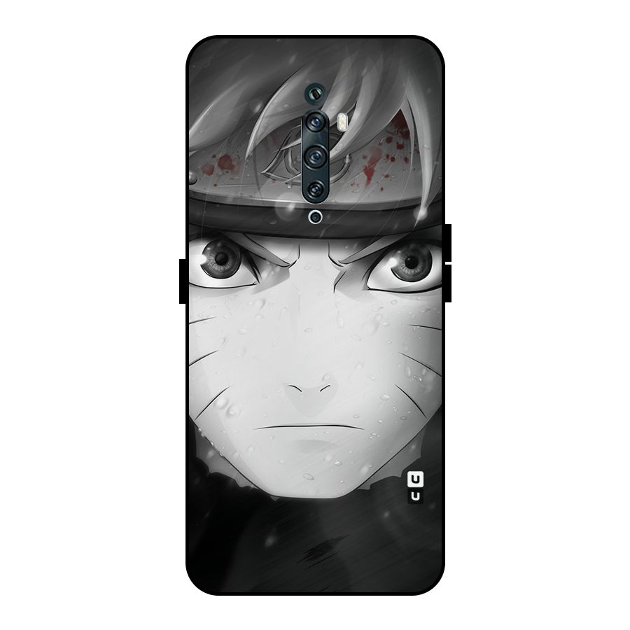 Naruto Monochrome Metal Back Case for Oppo Reno2 Z