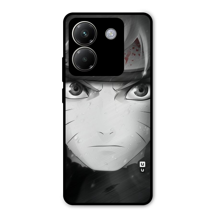 Naruto Monochrome Metal Back Case for Poco M7 Pro 5G