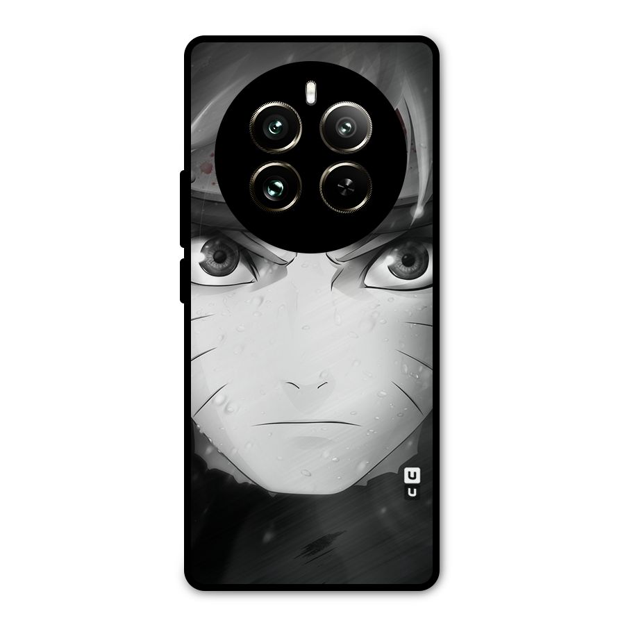 Naruto Monochrome Metal Back Case for Realme 12 Pro