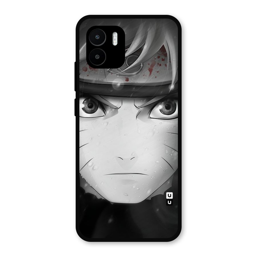 Naruto Monochrome Metal Back Case for Redmi A2