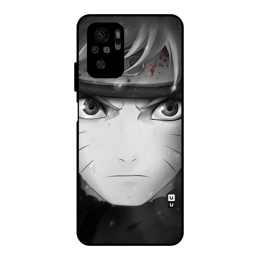 Naruto Monochrome Metal Back Case for Redmi Note 10S