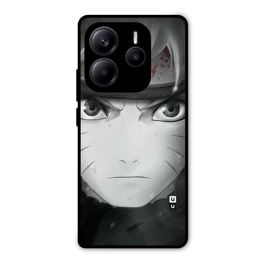 Naruto Monochrome Metal Back Case for Redmi Note 14 5G