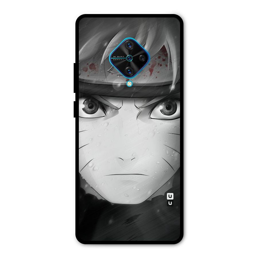 Naruto Monochrome Metal Back Case for Vivo S1 Pro