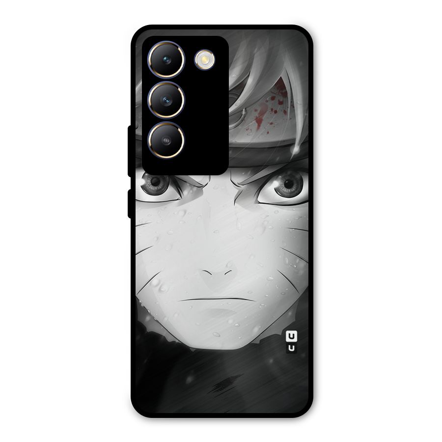Naruto Monochrome Metal Back Case for Vivo T3 5G