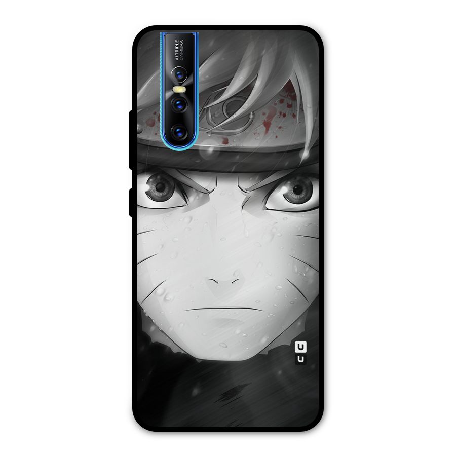 Naruto Monochrome Metal Back Case for Vivo V15 Pro