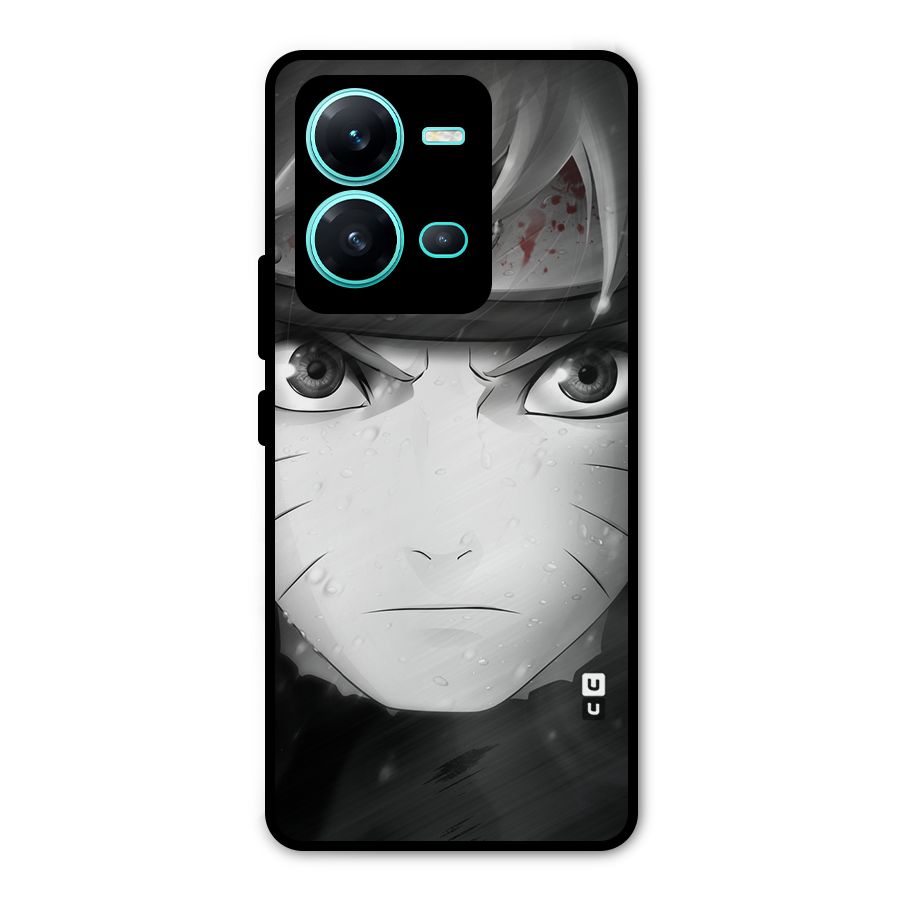 Naruto Monochrome Metal Back Case for Vivo V25