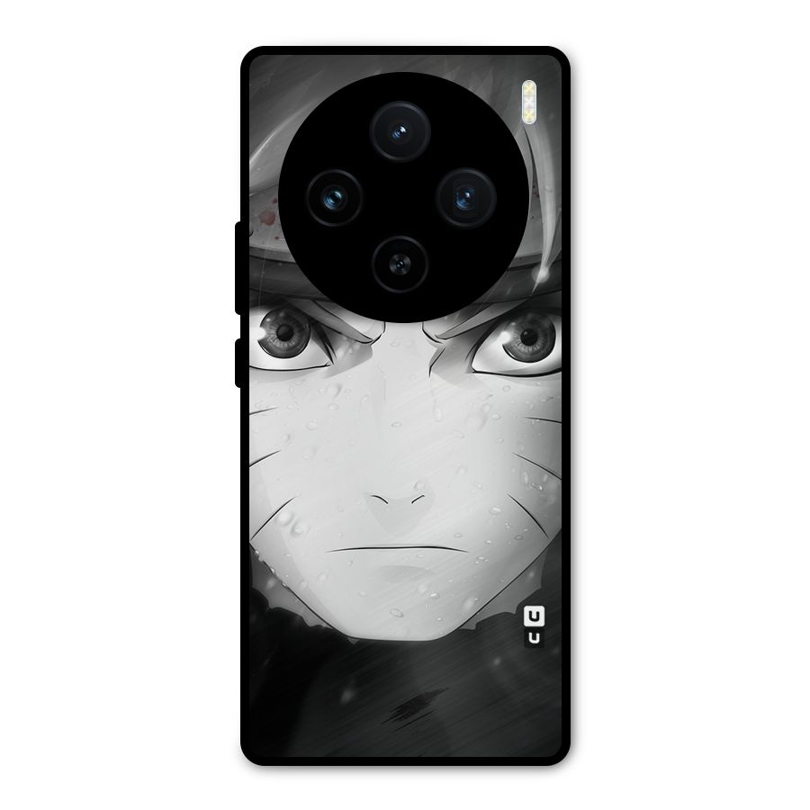 Naruto Monochrome Metal Back Case for Vivo X100