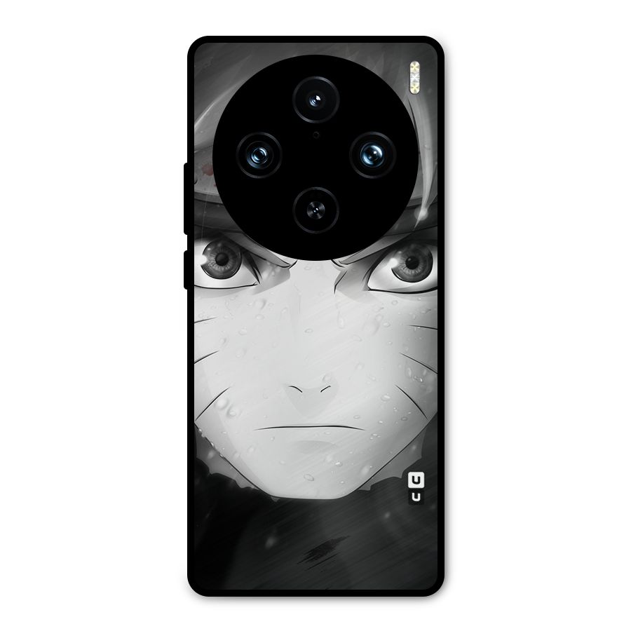 Naruto Monochrome Metal Back Case for Vivo X100 Pro