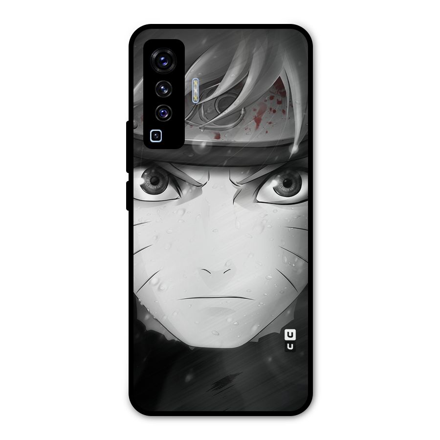 Naruto Monochrome Metal Back Case for Vivo X50