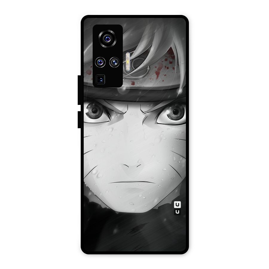Naruto Monochrome Metal Back Case for Vivo X50 Pro