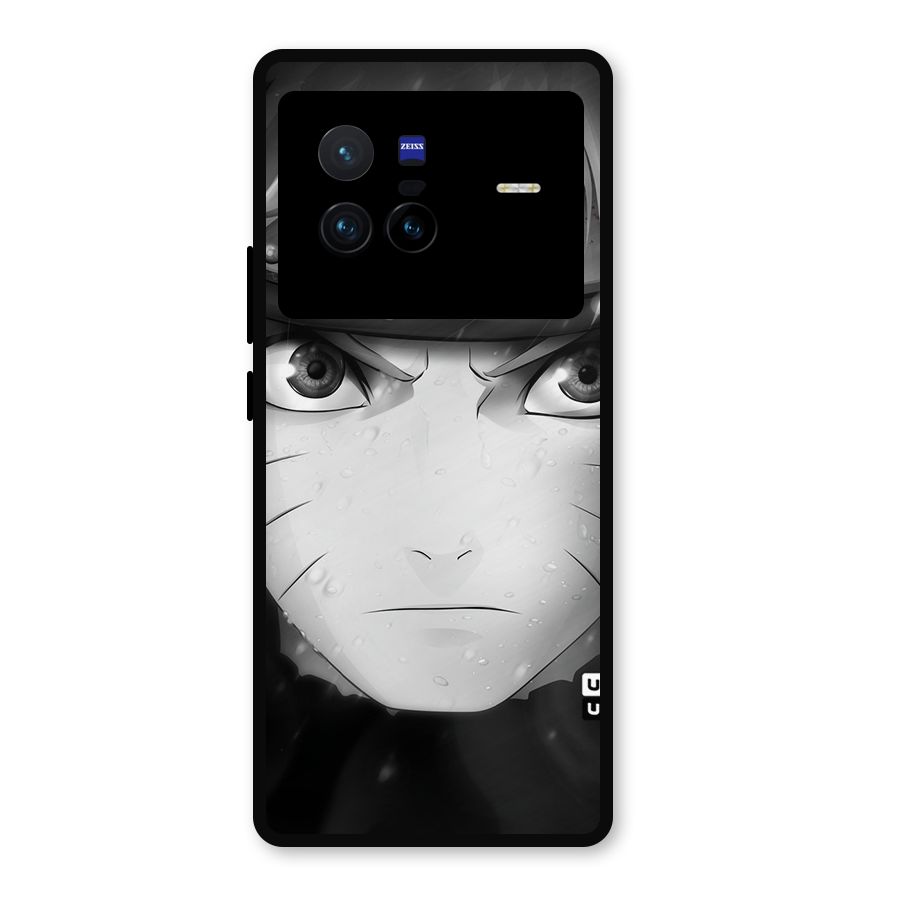 Naruto Monochrome Metal Back Case for Vivo X80
