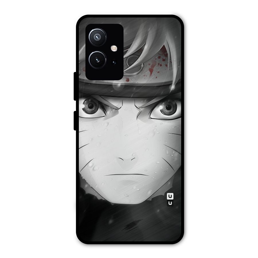 Naruto Monochrome Metal Back Case for Vivo Y75 5G