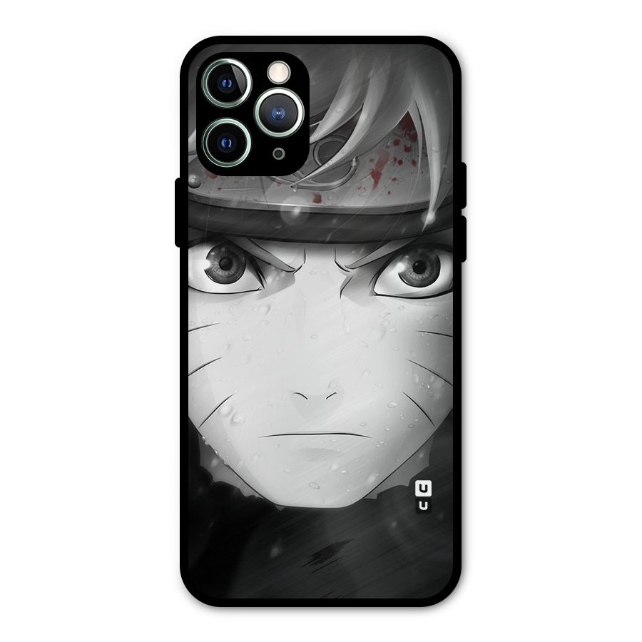 Naruto Monochrome Metal Back Case for iPhone 11 Pro Max