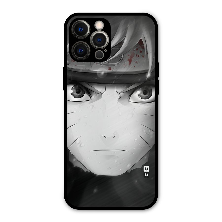 Naruto Monochrome Metal Back Case for iPhone 12 Pro Max