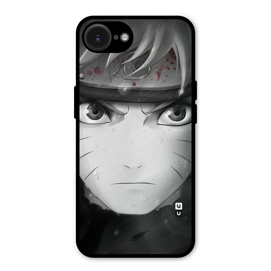 Naruto Monochrome Metal Back Case for iPhone 16e