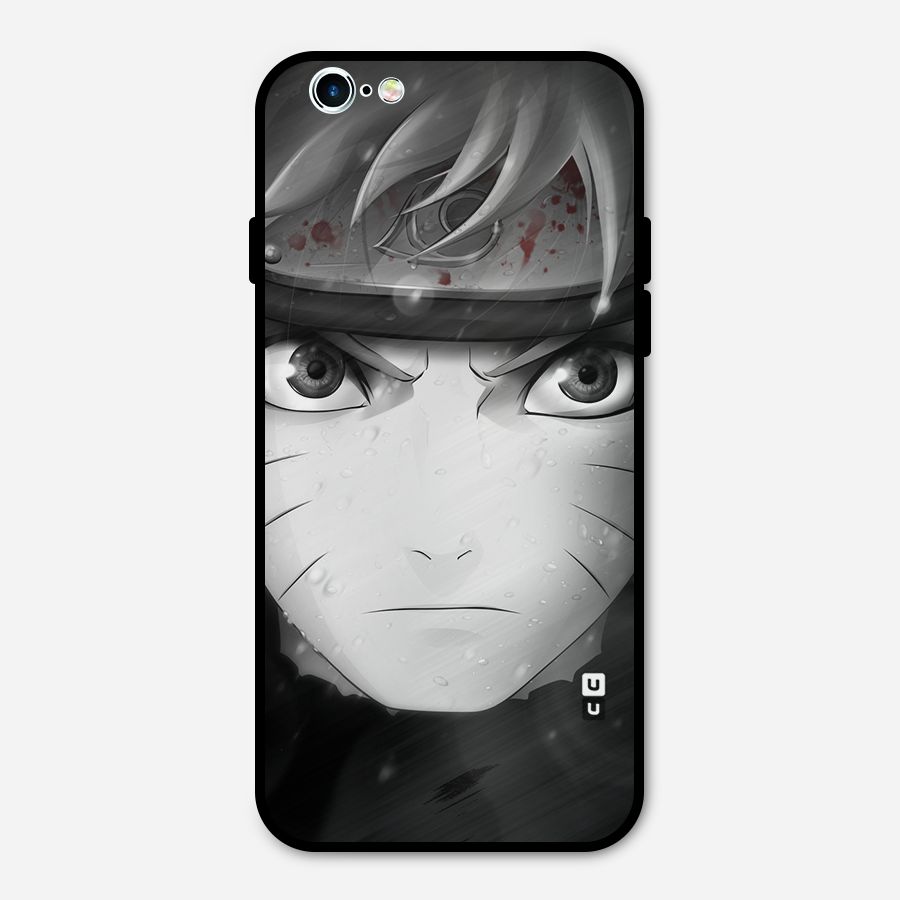 Naruto Monochrome Metal Back Case for iPhone 6 6s