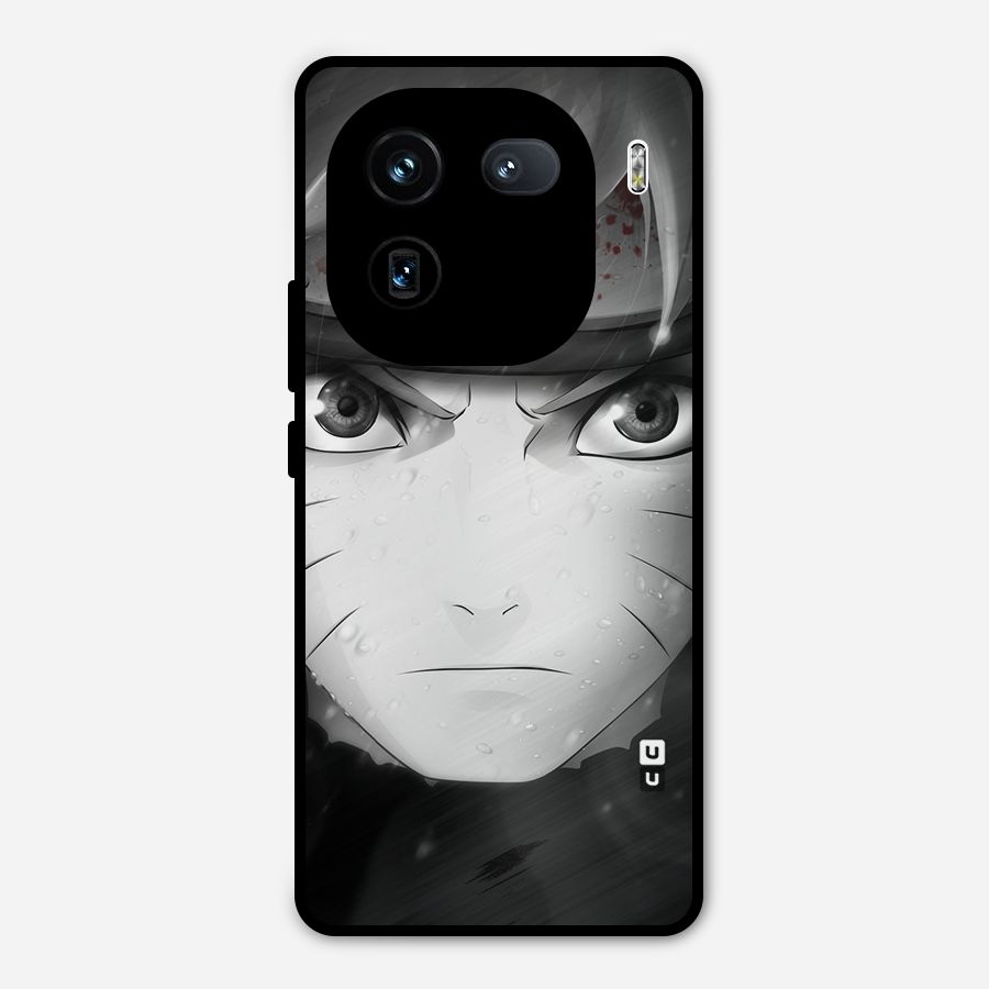 Naruto Monochrome Metal Back Case for iQOO 12