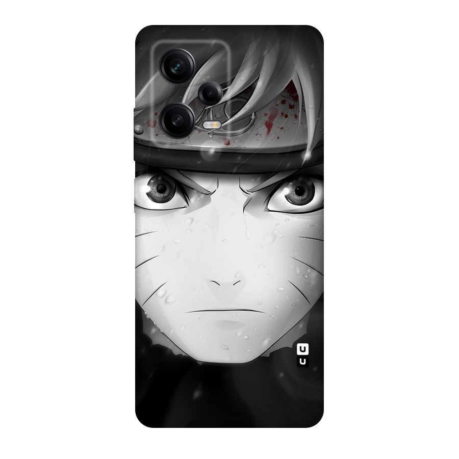 Naruto Monochrome Original Polycarbonate Back Case for Redmi Note 12 Pro