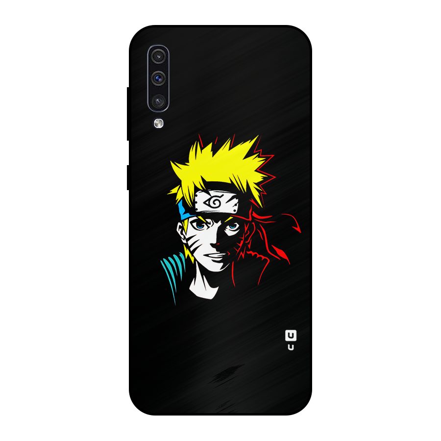 Naruto Pen Sketch Art Metal Back Case for Galaxy A30s