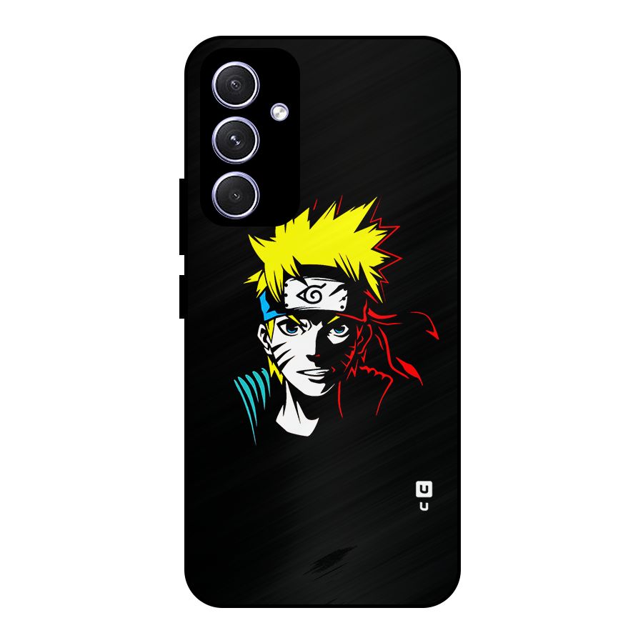 Naruto Pen Sketch Art Metal Back Case for Galaxy A54