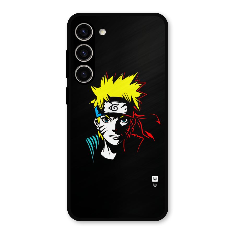 Naruto Pen Sketch Art Metal Back Case for Galaxy S23 Plus