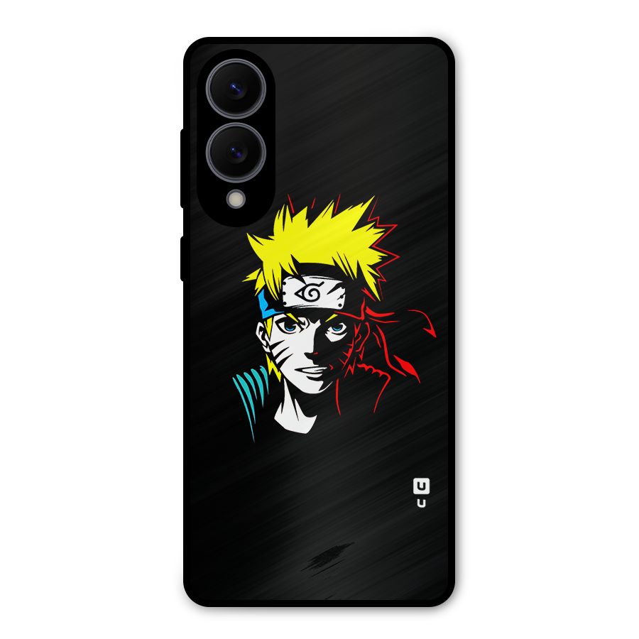 Naruto Pen Sketch Art Metal Back Case for Galaxy S25 Edge