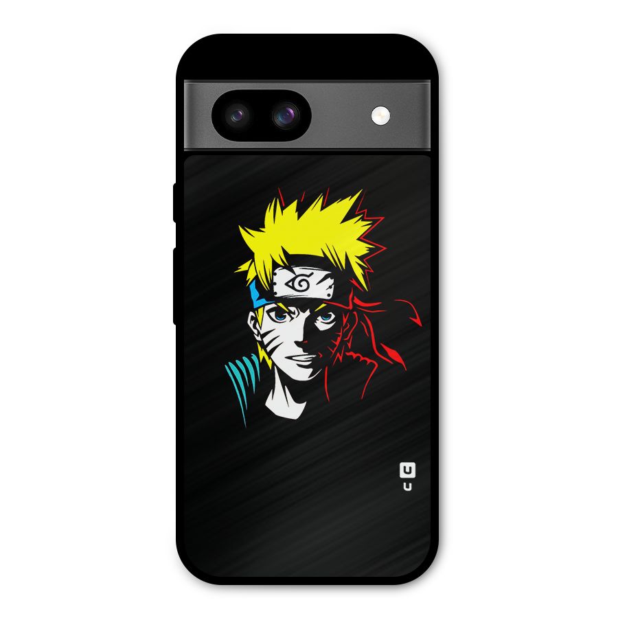 Naruto Pen Sketch Art Metal Back Case for Google Pixel 8a