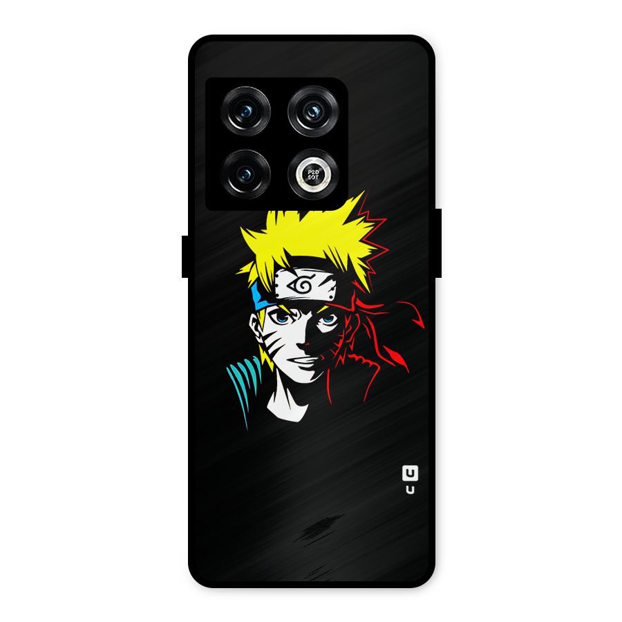 Naruto Pen Sketch Art Metal Back Case for OnePlus 10 Pro 5G