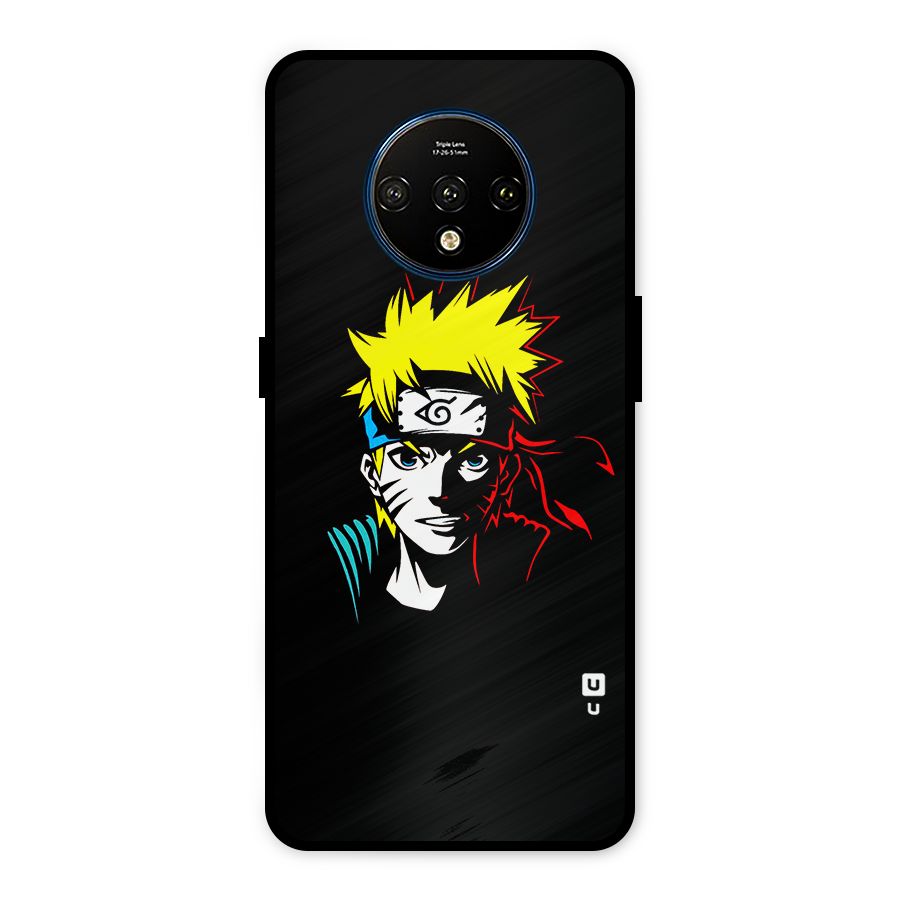 Naruto Pen Sketch Art Metal Back Case for OnePlus 7T