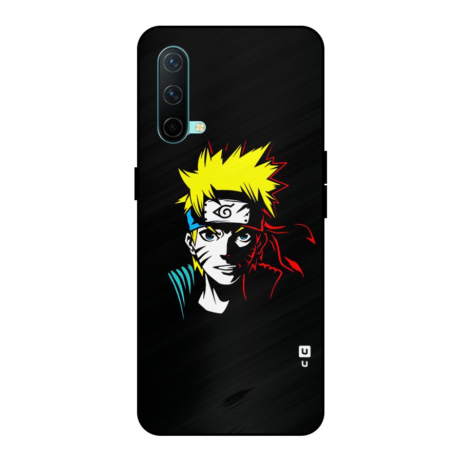 Naruto Pen Sketch Art Metal Back Case for OnePlus Nord CE 5G