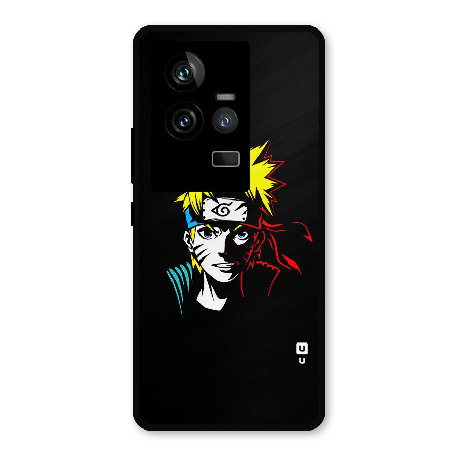 Naruto Pen Sketch Art Metal Back Case for iQOO 11 5G