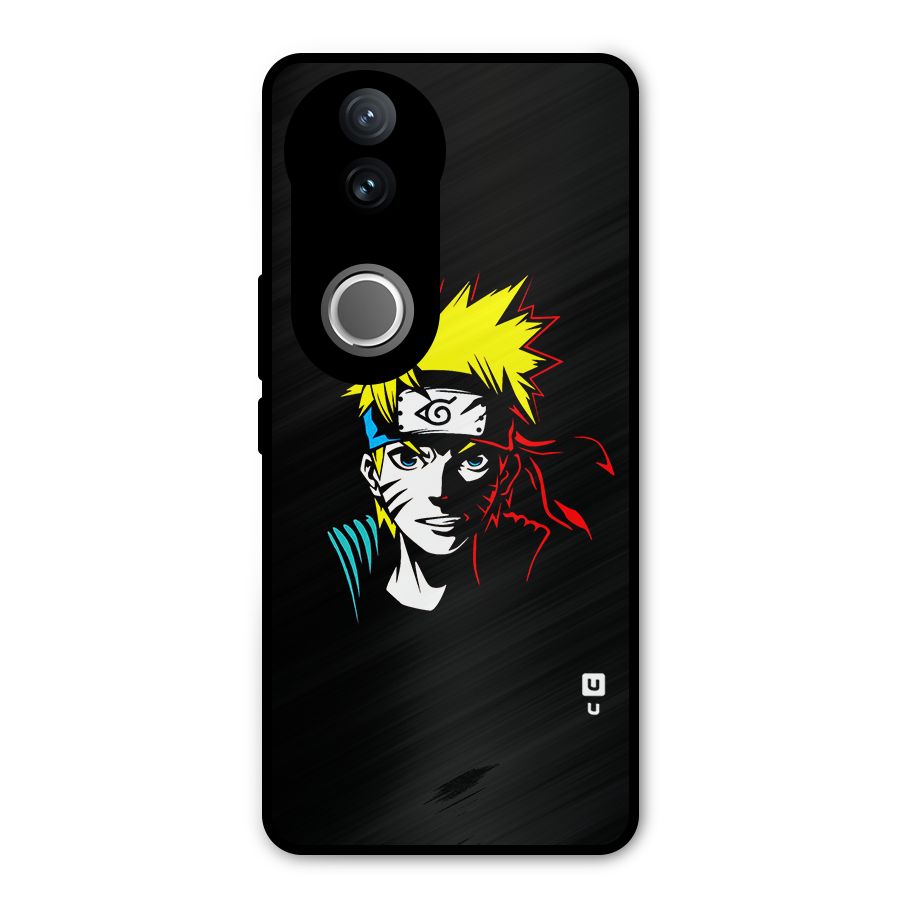 Naruto Pen Sketch Art Metal Back Case for iQOO Z10R