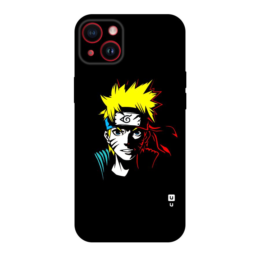 Naruto Pen Sketch Art Original Polycarbonate Back Case for iPhone 14 Plus