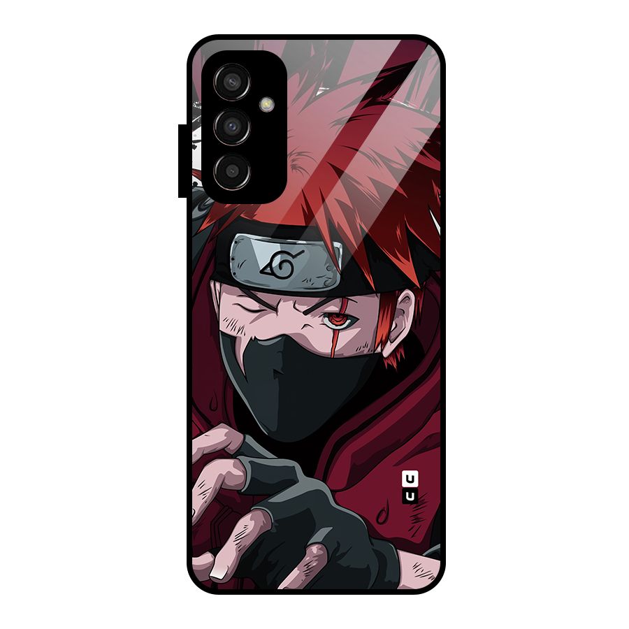 Naruto Ready Action Glass Back Case for Galaxy F13