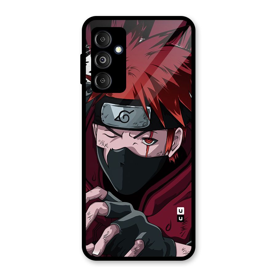 Naruto Ready Action Glass Back Case for Galaxy M14 5G