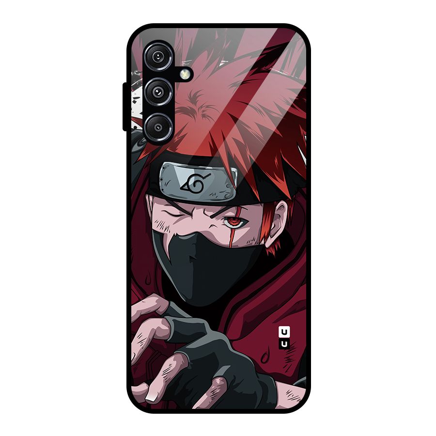Naruto Ready Action Glass Back Case for Galaxy M34 5G
