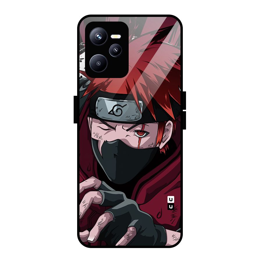Naruto Ready Action Glass Back Case for Realme C35