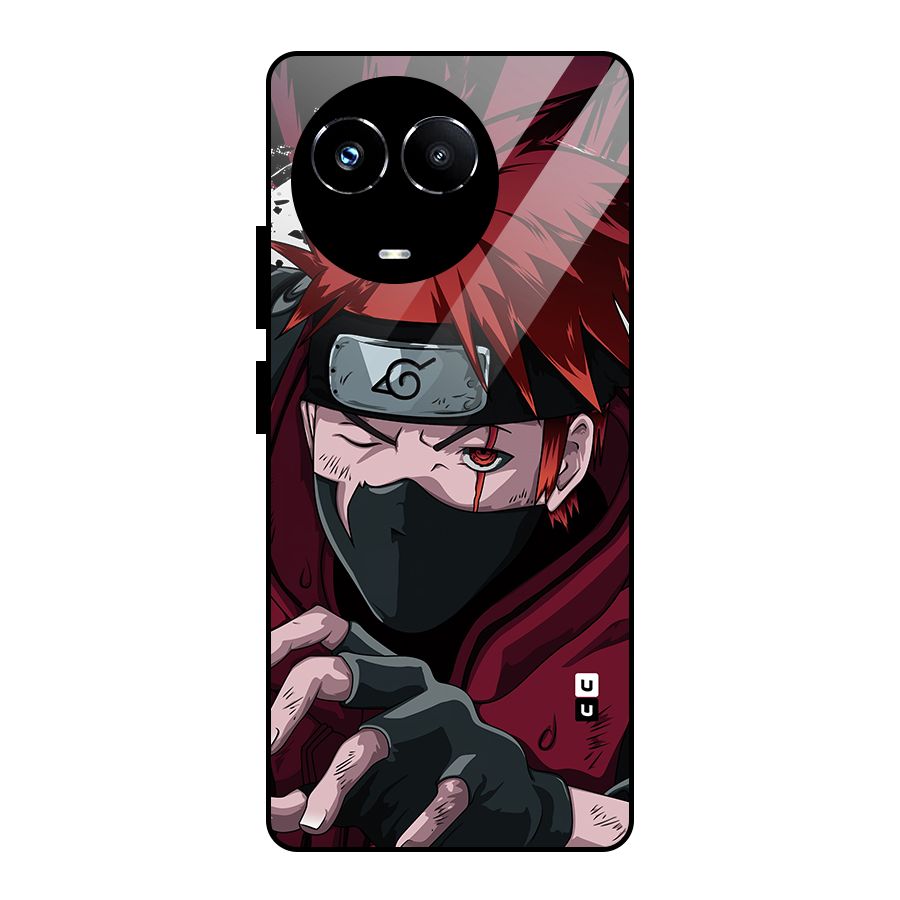 Naruto Ready Action Glass Back Case for Realme Narzo 60X