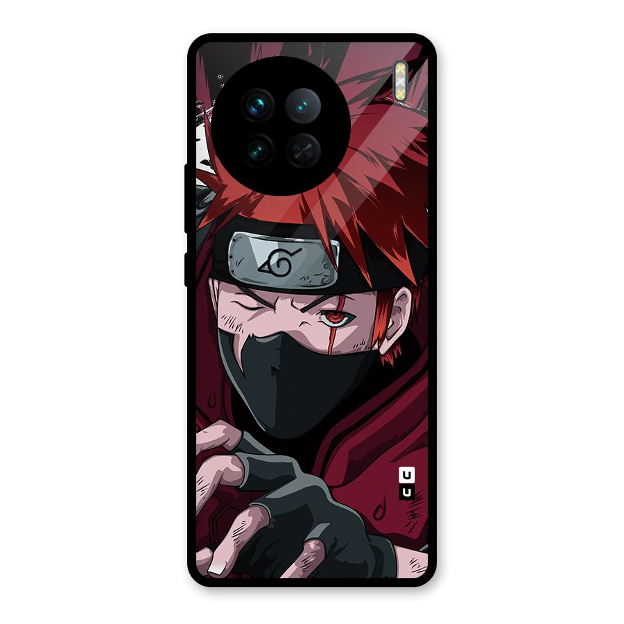Naruto Ready Action Glass Back Case for Vivo X90