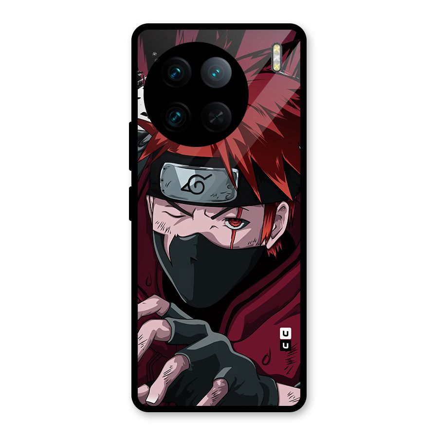 Naruto Ready Action Glass Back Case for Vivo X90 Pro