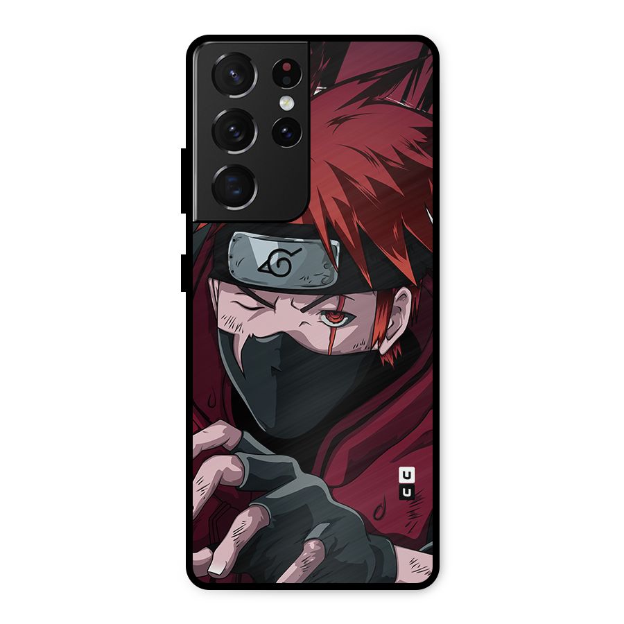 Naruto Ready Action Metal Back Case for Galaxy S21 Ultra 5G
