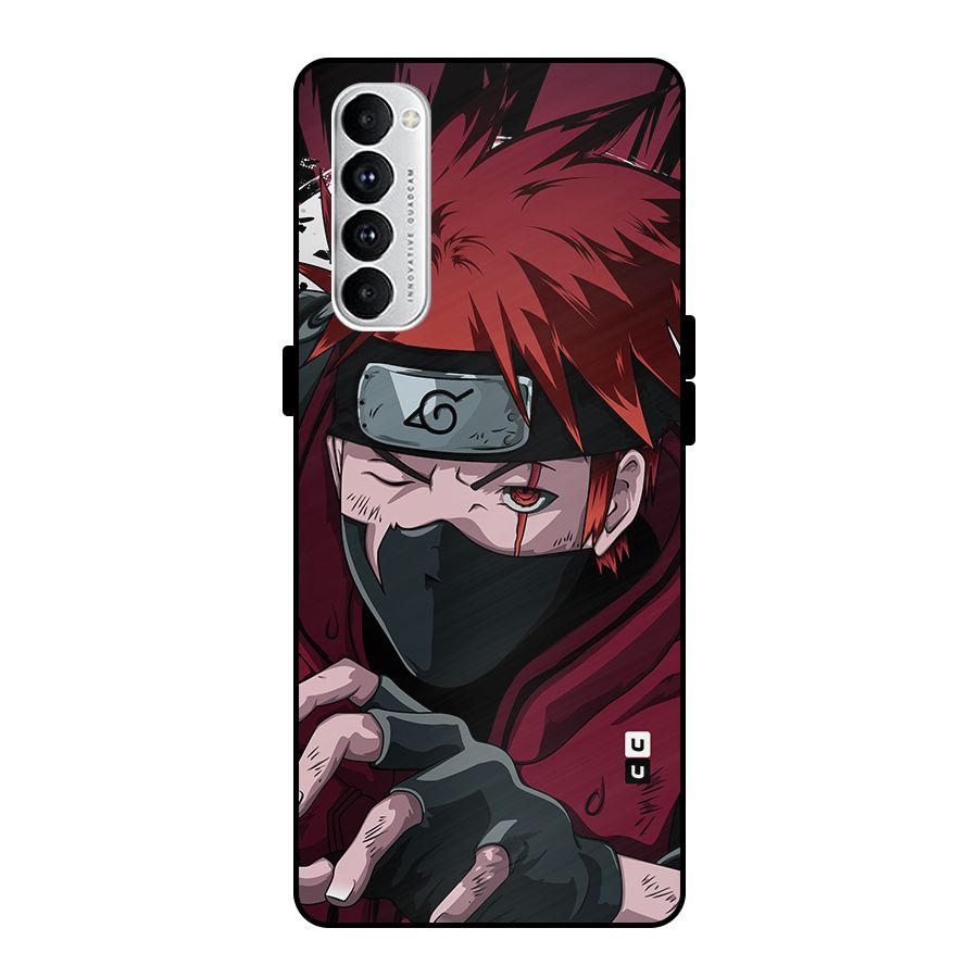 Naruto Ready Action Metal Back Case for Oppo Reno4 Pro