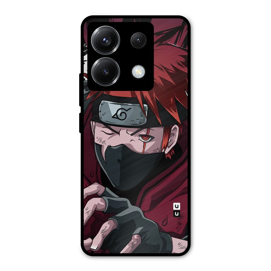 Naruto Ready Action Metal Back Case for Poco X6