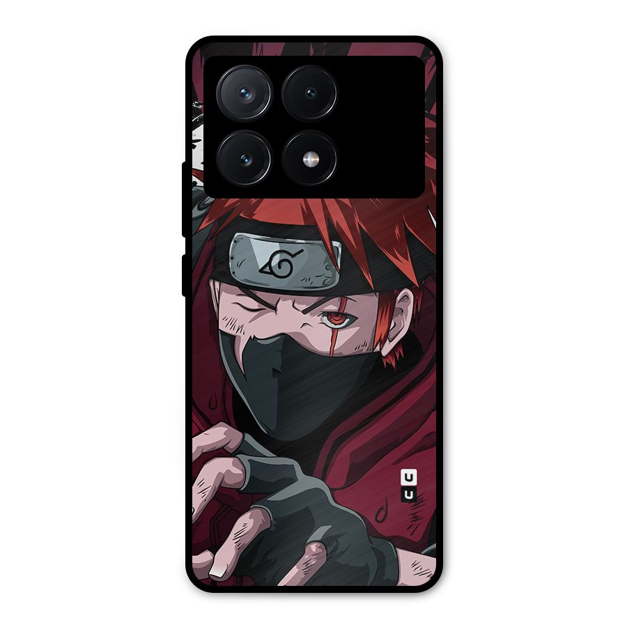 Naruto Ready Action Metal Back Case for Poco X6 Pro