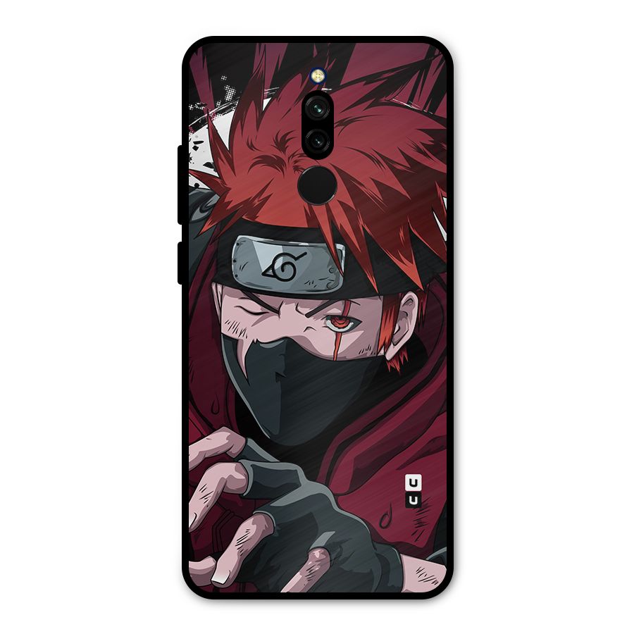 Naruto Ready Action Metal Back Case for Redmi 8