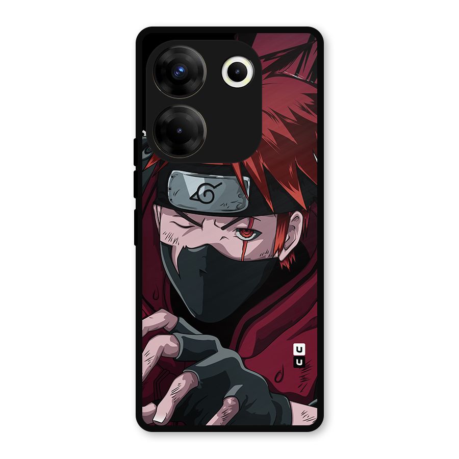 Naruto Ready Action Metal Back Case for Tecno Camon 20