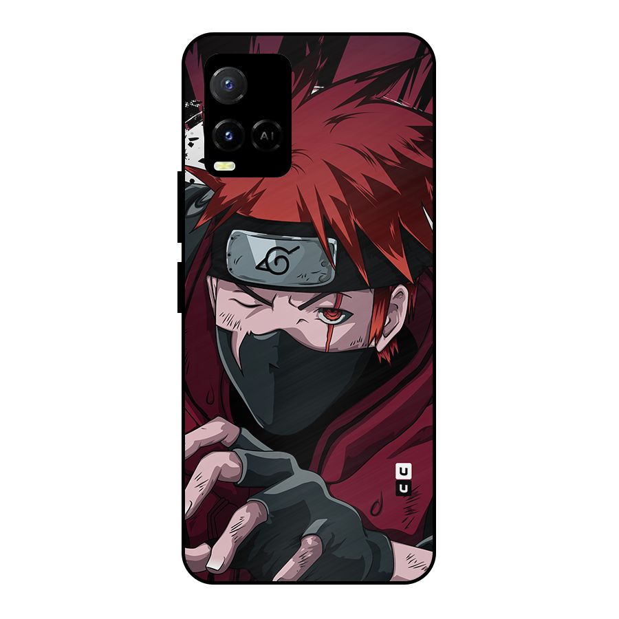 Naruto Ready Action Metal Back Case for Vivo Y21A