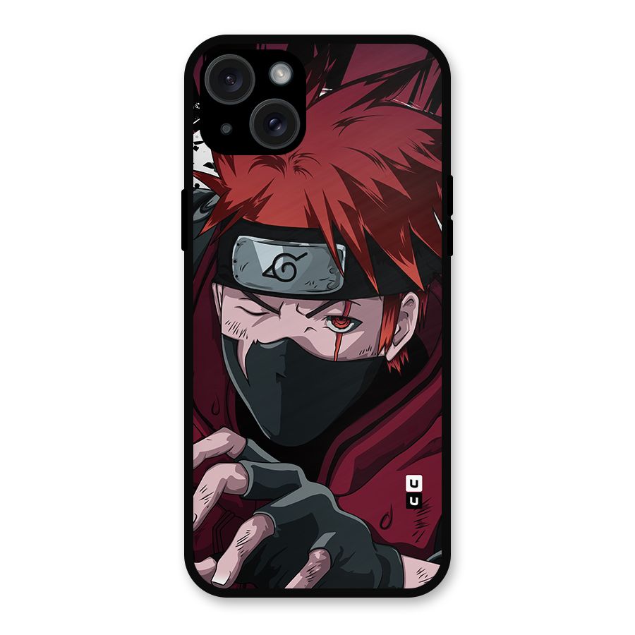 Naruto Ready Action Metal Back Case for iPhone 15 Plus